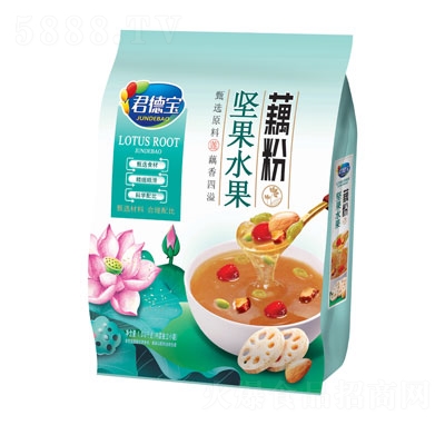 君德寶堅(jiān)果水果藕粉沖調(diào)品