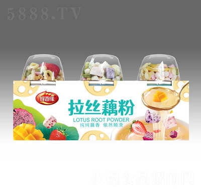 蜂香緣拉絲藕粉