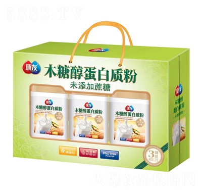 康友木糖醇蛋白質(zhì)粉沖調(diào)品禮盒