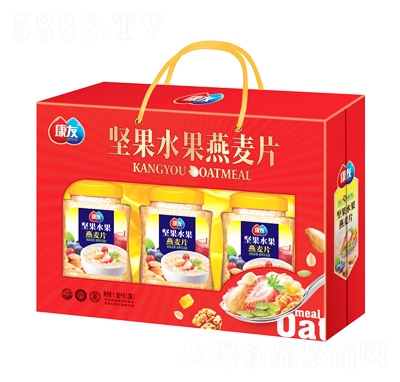 康友堅(jiān)果水果燕麥片沖調(diào)品