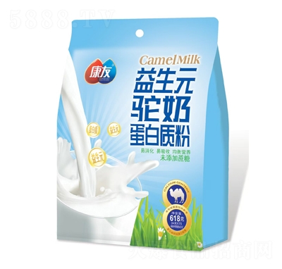 康友益生元駝奶蛋白質(zhì)粉618g