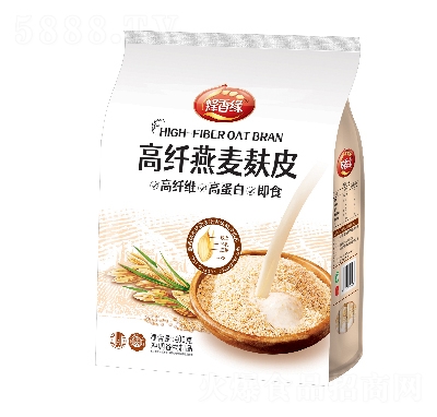 蜂香緣高纖燕麥麩皮沖調(diào)谷物飲品400g