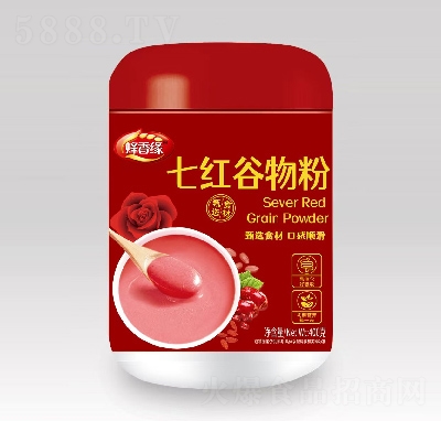 蜂香緣七紅谷物粉沖飲品
