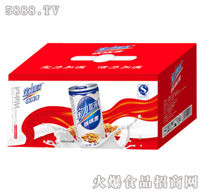 寶力加滿核桃露8罐