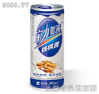 寶力加滿核桃露240ml