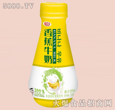 今報喜香蕉牛奶320ml