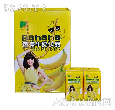 忠厚香蕉牛奶禮盒