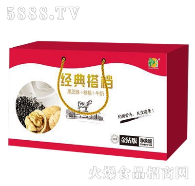 忠厚經(jīng)典搭檔黑芝麻+核桃+牛奶