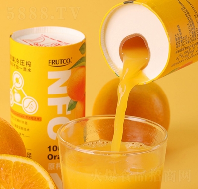 橙寶富果Frutco鮮榨NFC果汁橙汁代理