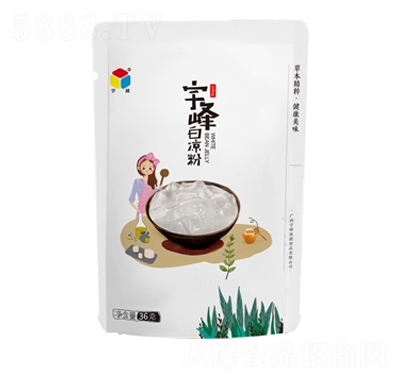 宇峰白涼粉36克食用自制家用商用專用原料