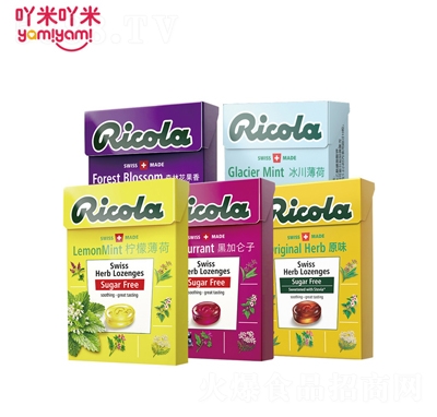 Ricola���ژ��o�ǝ����Ǳ����Ƕ��ζ40g���e�ǹ�