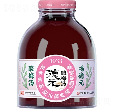 ��Ԫ��÷��ԭζ318ml